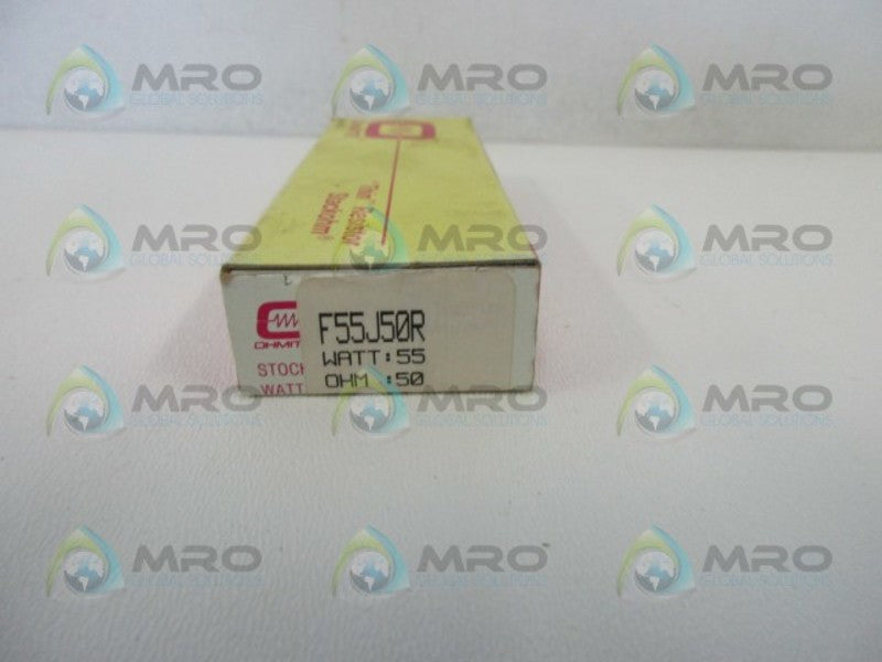 OHMITE F55J50R RESISTIOR  NSMP