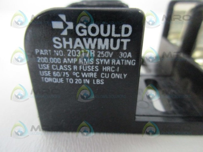 GOULD SHAWMUT 20317R FUSE BLOCK  NSNP