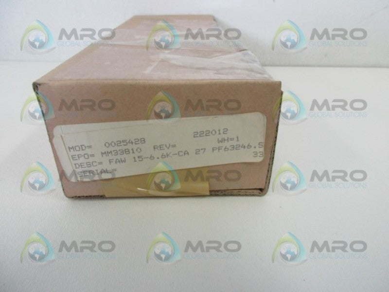 KEPCO TDK FAW15-6.6K POWER SUPPLY  NSMP