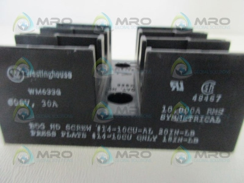 WESTINGHOUSE WM633G FUSE BLOCK  UNMP