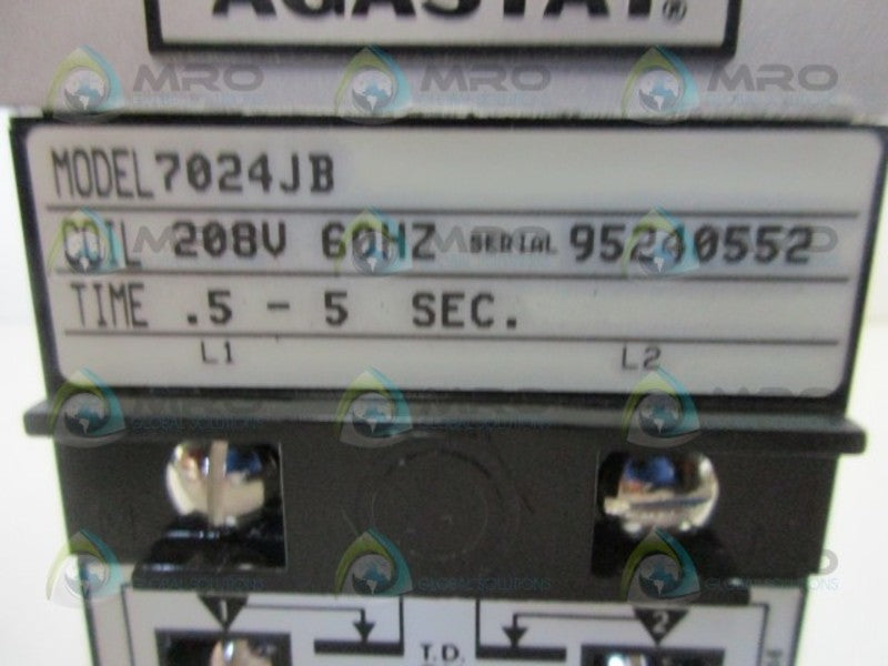 AGASTAT 7024JB TIME DELAY RELAY  NSNP