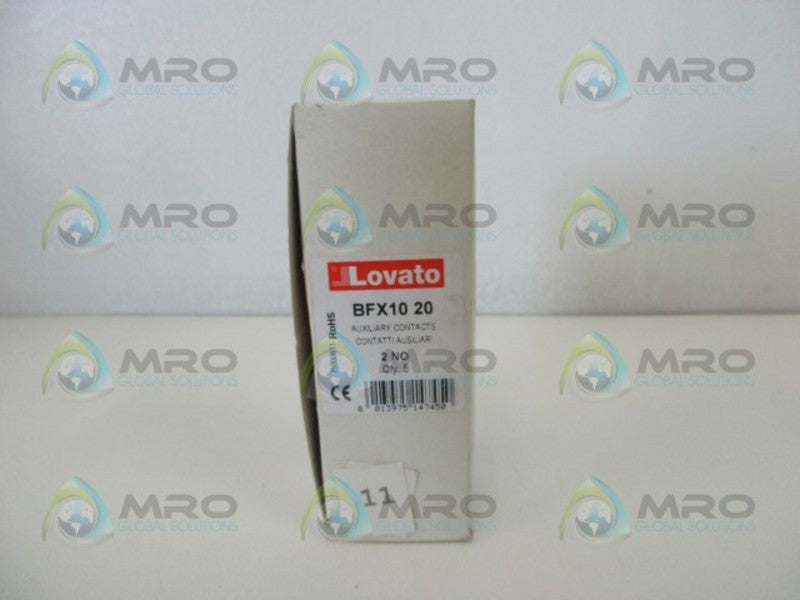 LOVATO BFX1020 AUXILIARY CONTACT (BOX OF 4)  NSMP