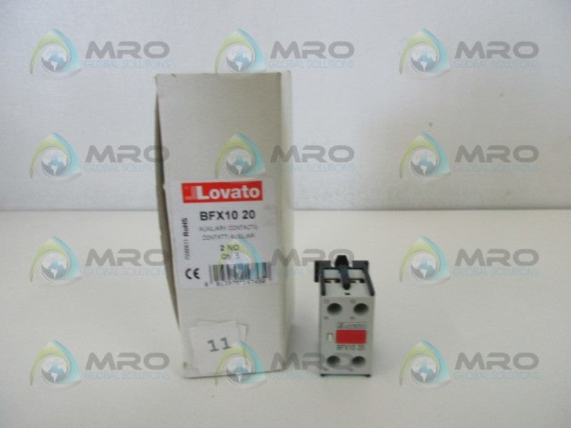 LOVATO BFX1020 AUXILIARY CONTACT (BOX OF 4)  NSMP