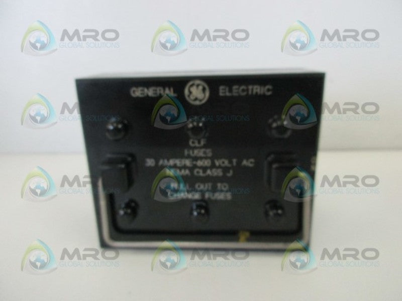 GENERAL ELECTRIC CLASS J FUSE BOX  UNMP