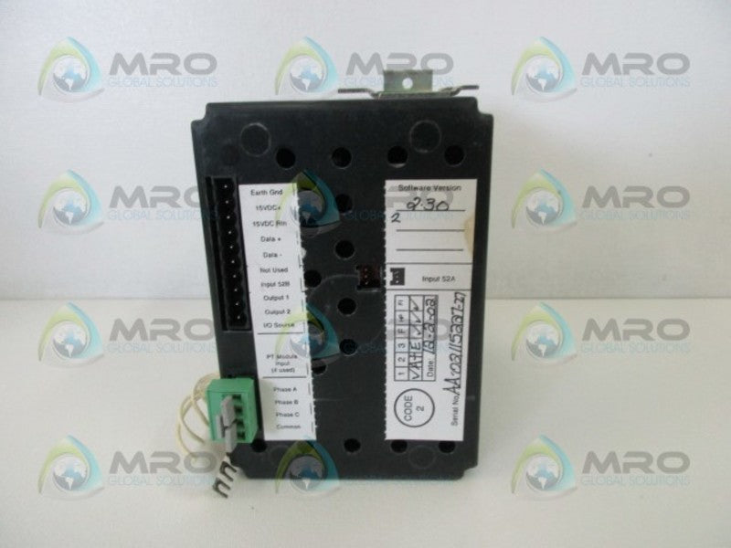 SIEMENS RMS-TSG-TZ-CP STATIC TRIP III  UNMP