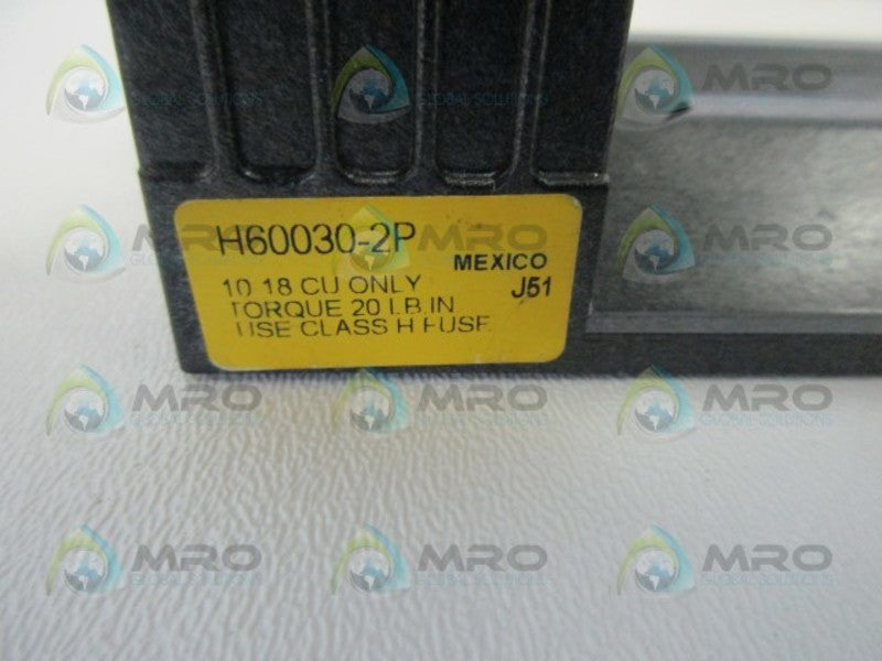 BUSSMANN H60030-2P FUSE BLOCK  NSNP