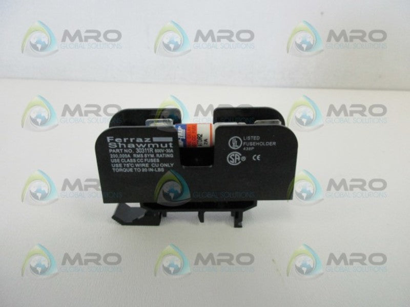 FERRAZ SHAWMUT 30311R FUSE HOLDER W/ FUSE  UNMP
