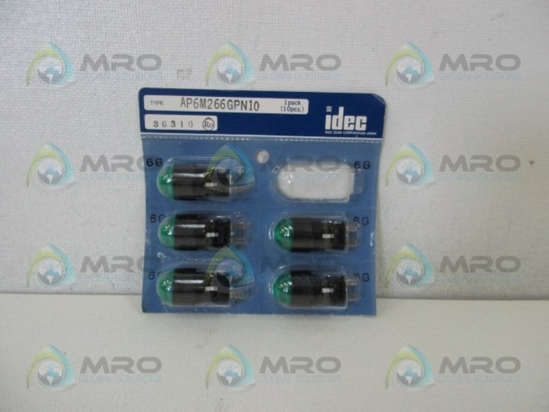 IDEC AP6M266GPN10 (PKG OF 9)  NSMP