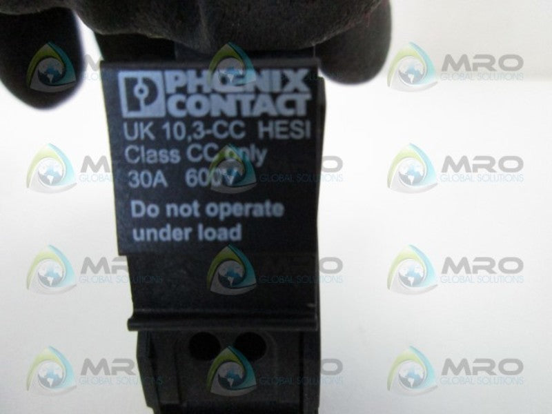 PHOENIX CONTACT UK 10,3-CC HESI CONTACT FUSE HOLDER  NSNP