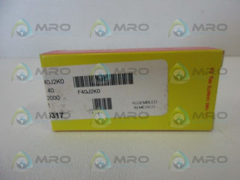 OHMITE F40J2K0 RESISTOR  NSMP