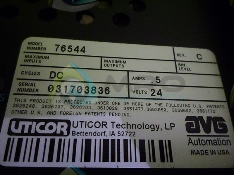 UTICOR 76544  NSNP