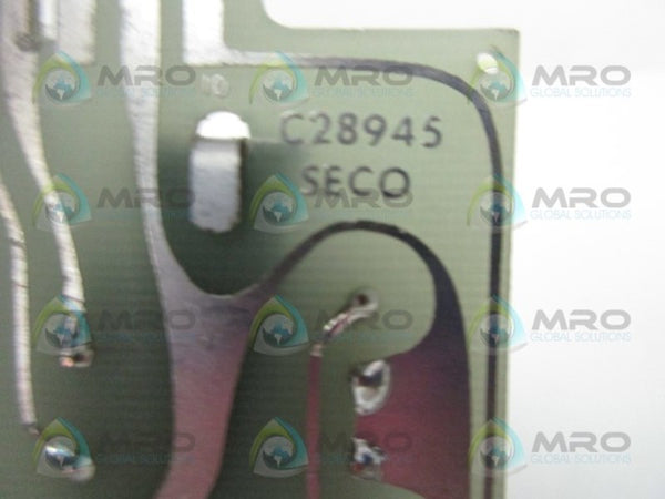 SECO C28945 CIRCUIT BOARD  UNMP
