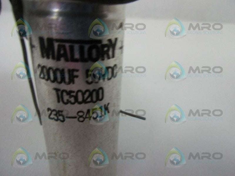MALLORY TC50200 CAPACITOR  UNMP