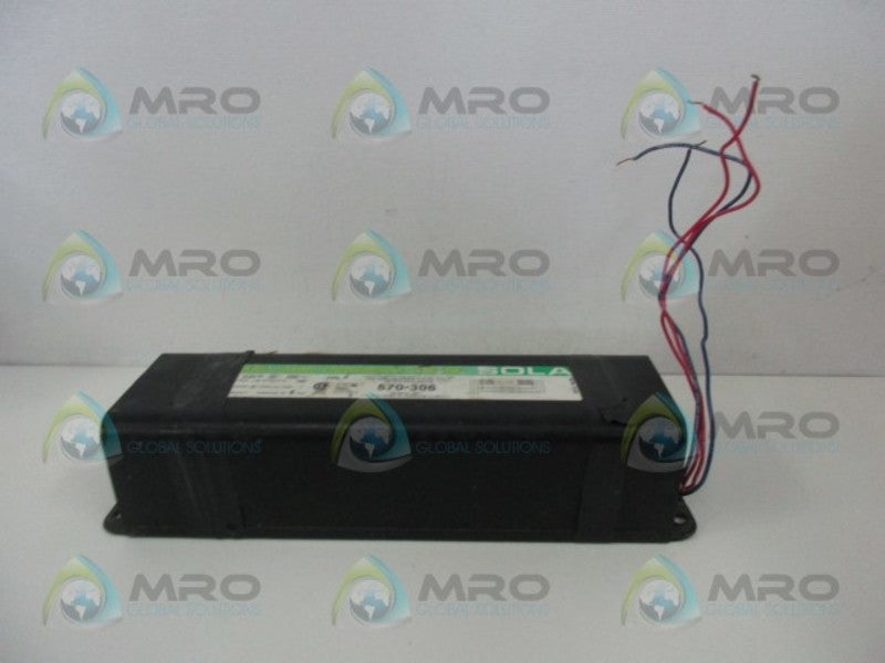 SOLA 570-306 BALLAST  UNMP