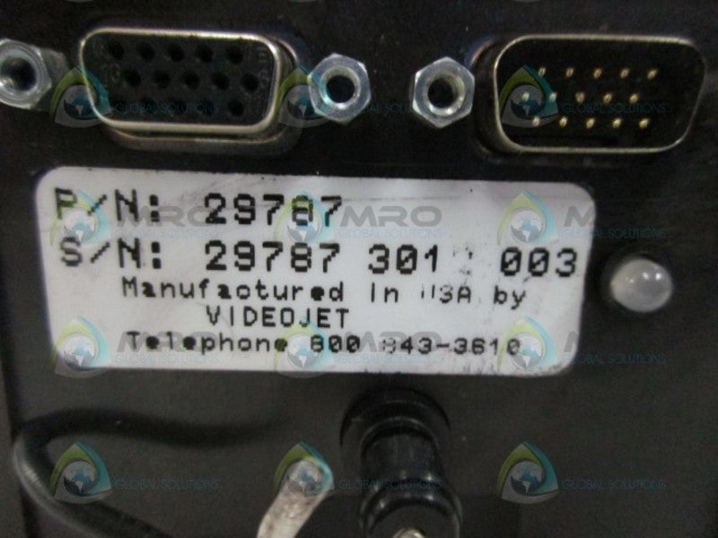 VIDEOJET 29787 PRINTHEAD  UNMP