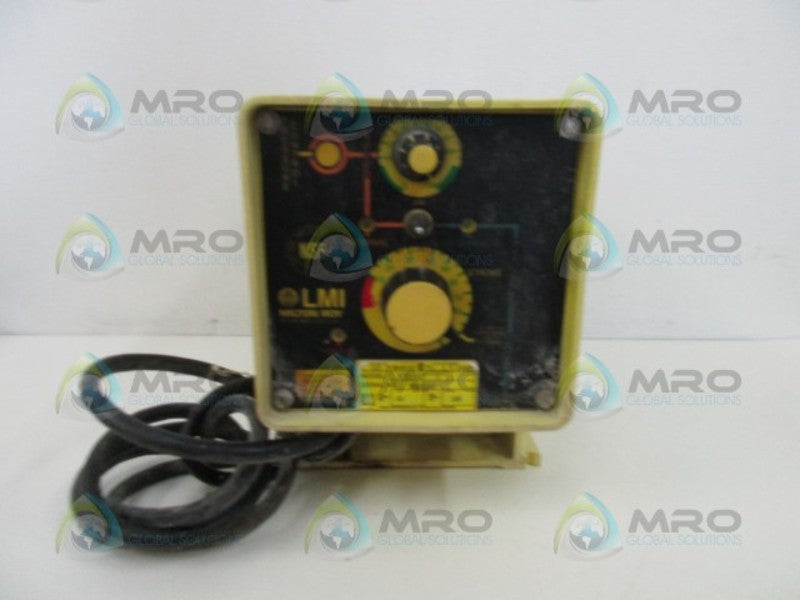 LIQUID METRONICS B721-92T LMI PUMP  UNMP