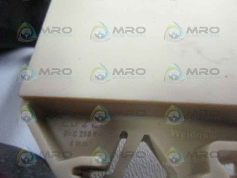 WEIDMULLER EG2/EN TERMINAL BLOCK  UNMP