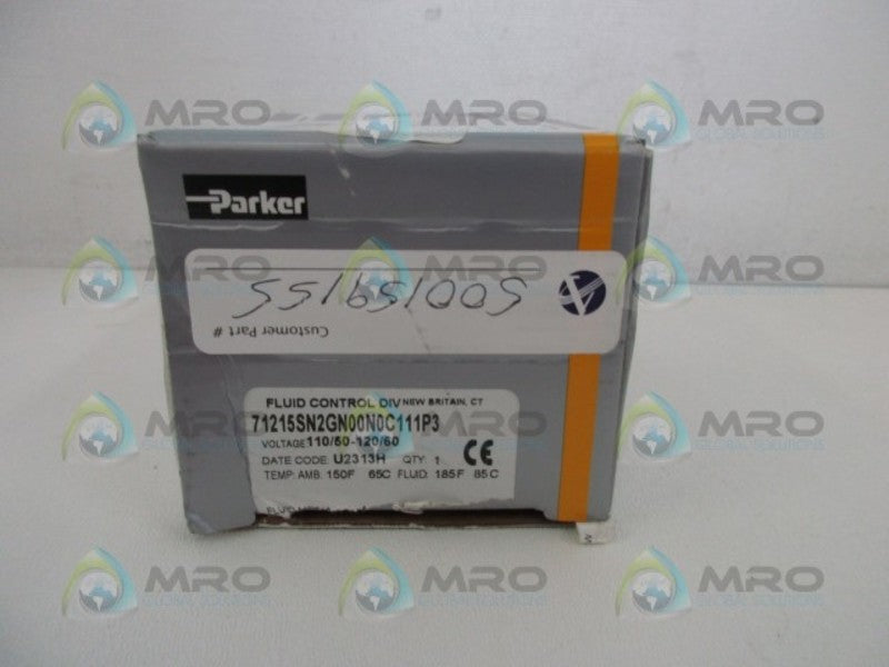 PARKER 71215SN2GN00N0C111P3 SOLENOID VALVE  NSMP