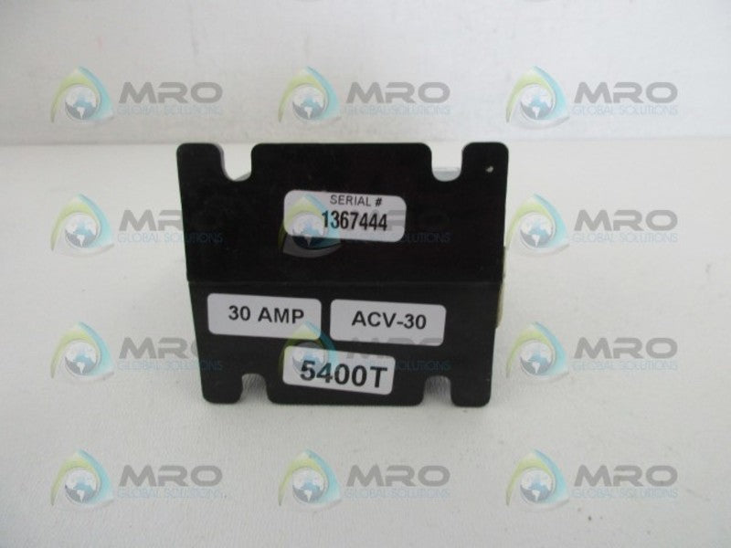 INSTRUMENT TRANSFORMERS MODEL  ACV-30 CURRENT TRANSDUCER  UNMP