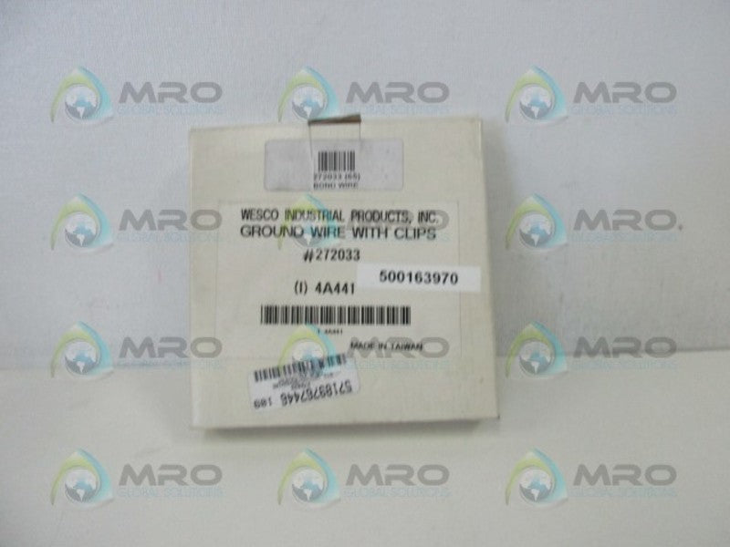 WESCO 272033 GROUND WIRE WITH CLIPS  NSMP