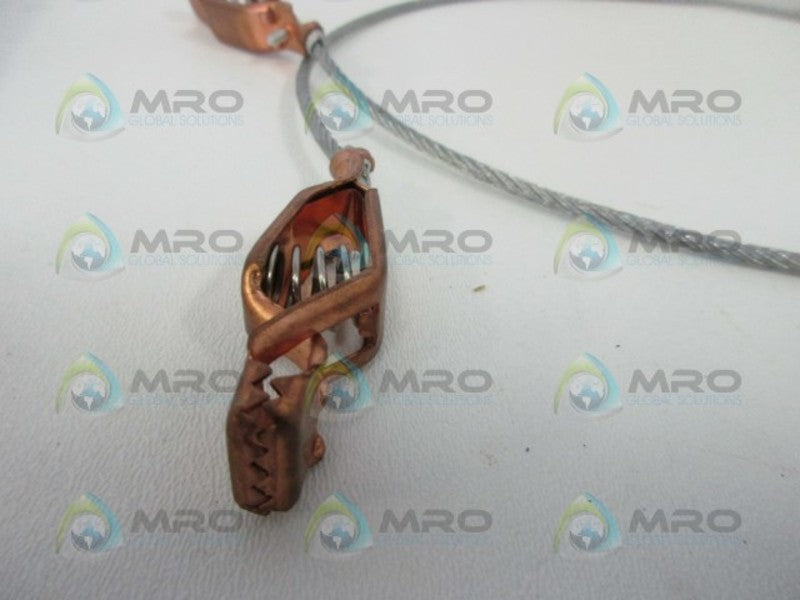 WESCO 272033 GROUND WIRE WITH CLIPS  NSMP