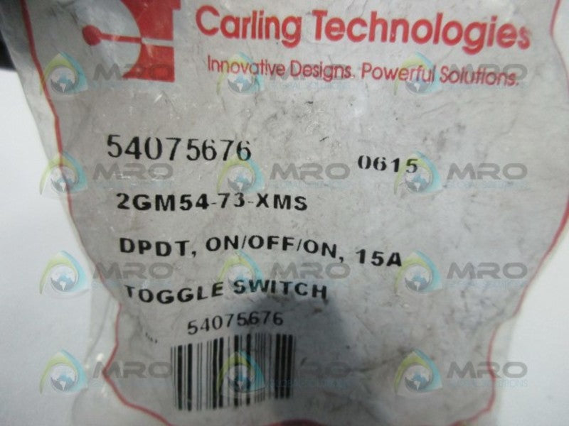CARLING TECHNOLOGIES 2GM54-73-XMS TOGGLE SWITCH  NSMP