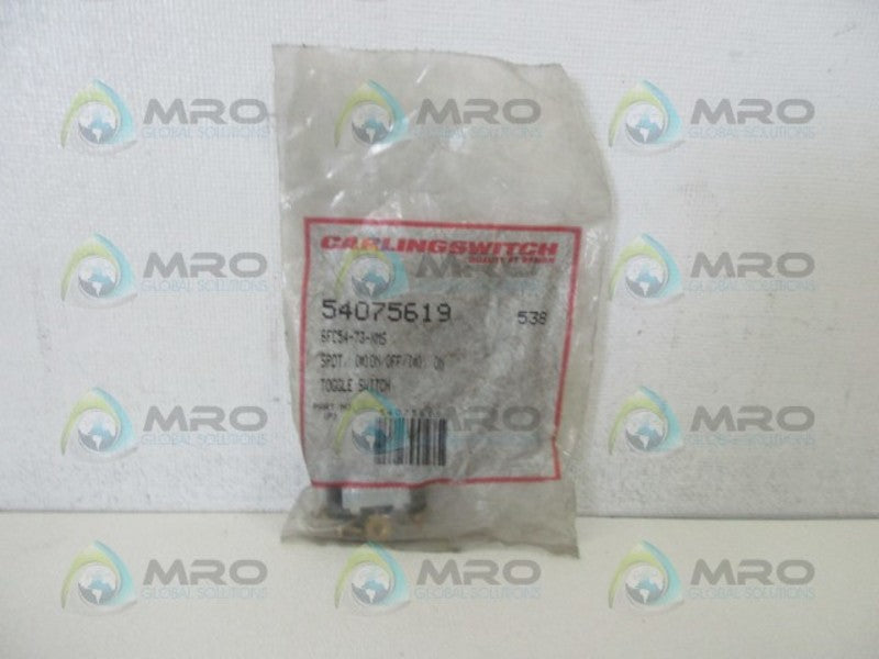 CARLING TECHNOLOGIES 6FC54-73-XMS TOGGLE SWITCH  NSMP