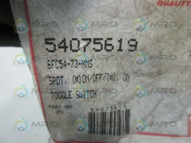 CARLING TECHNOLOGIES 6FC54-73-XMS TOGGLE SWITCH  NSMP