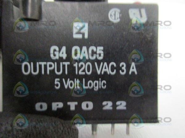 OPTO 22 G4OAC5  UNMP