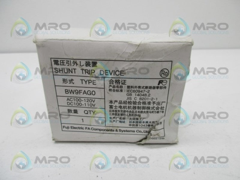 FUJI BW9FAG0 SHUNT TRIP DEVICE  NSMP