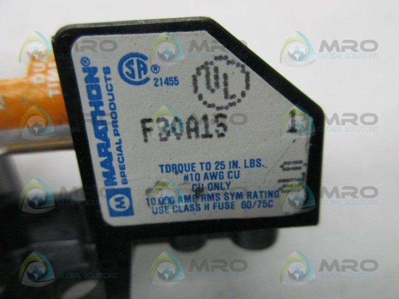 MARATHON F30A1S FUSE HOLDER  UNMP