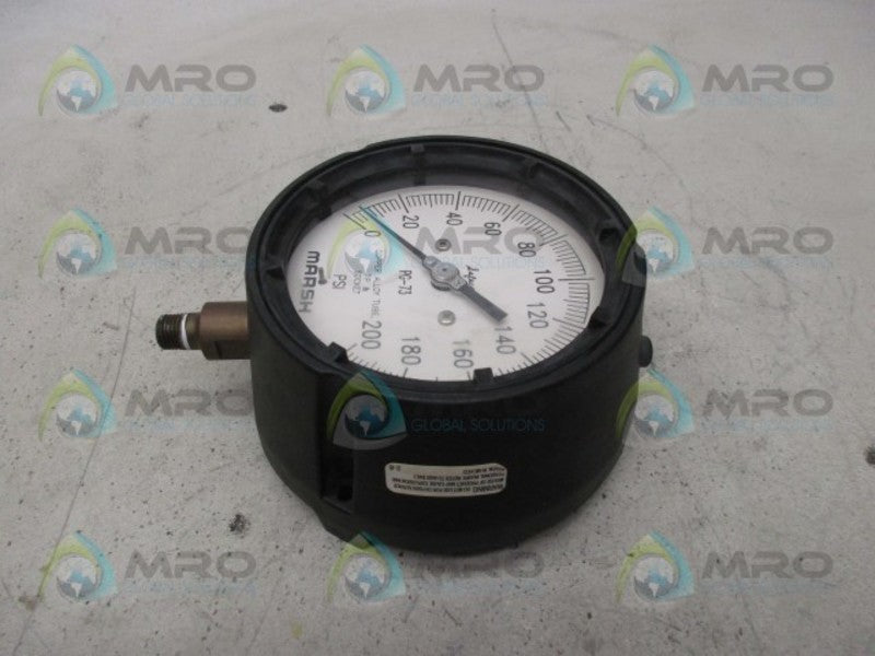 MARSH PG-73 GAUGE 200 PSI  UNMP