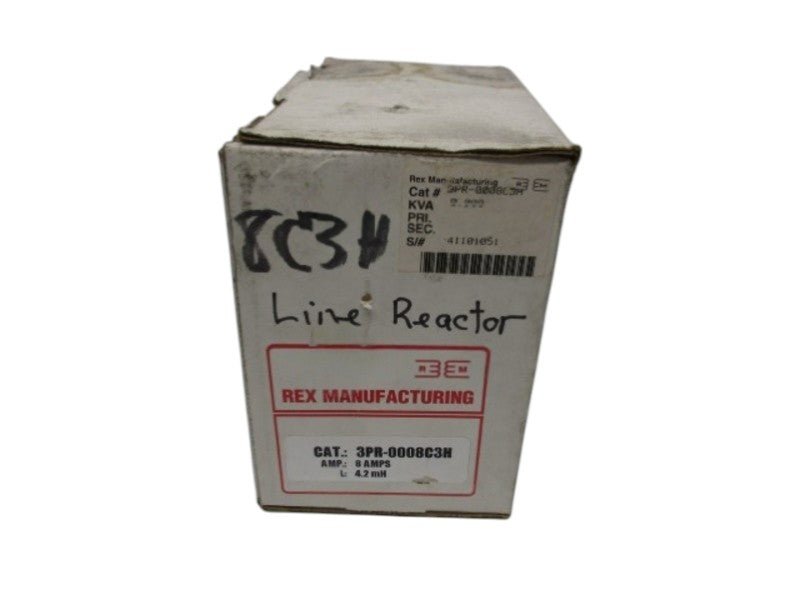 REX POWER 3PR-0008C3H LINE REACTOR  NSMP