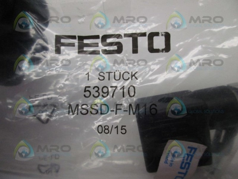 FESTO 539710 PLUG SOCKET SCREW TERM CABLE  NSMP
