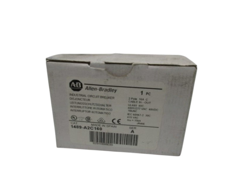 ALLEN BRADLEY 1489-A2C160 SER. A CIRCUIT BREAKER  NSMP