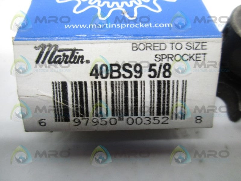 MARTIN 40BS9 SPROCKET 5/8"  NSMP