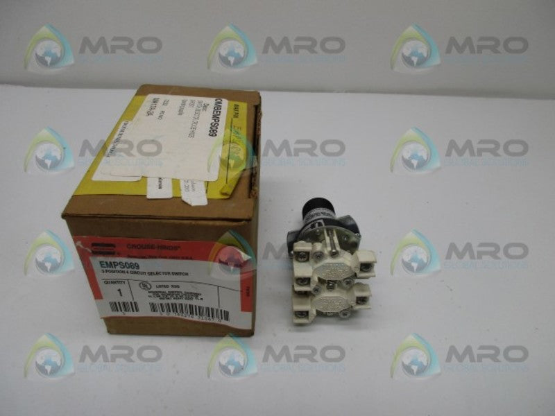 CROUSE HINDS EMPS089 SWITCH OPERATOR MODULE  NSMP