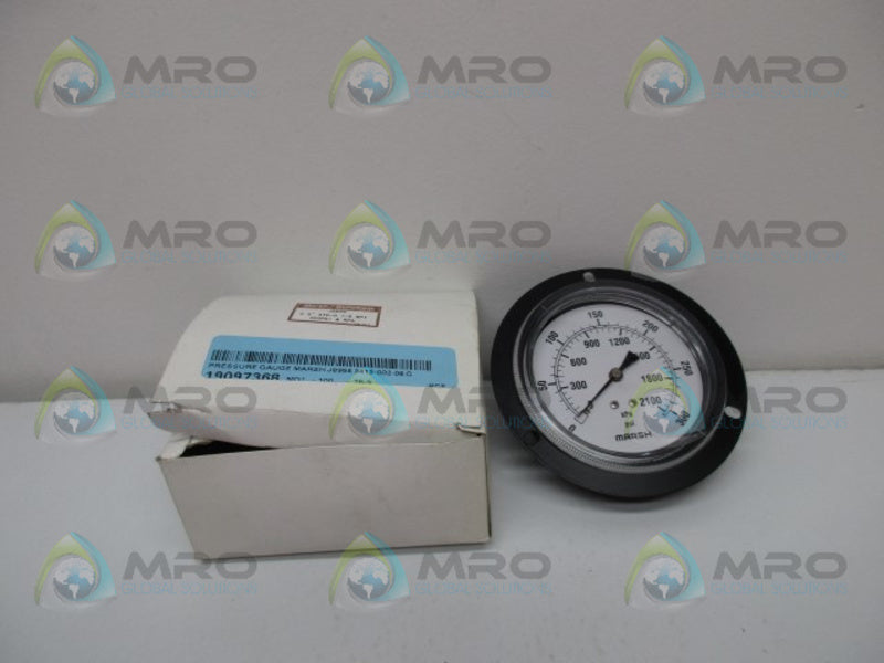 MARSH/BELLOFRAM J8958 GAUGE 300PSI & KPA  NSMP