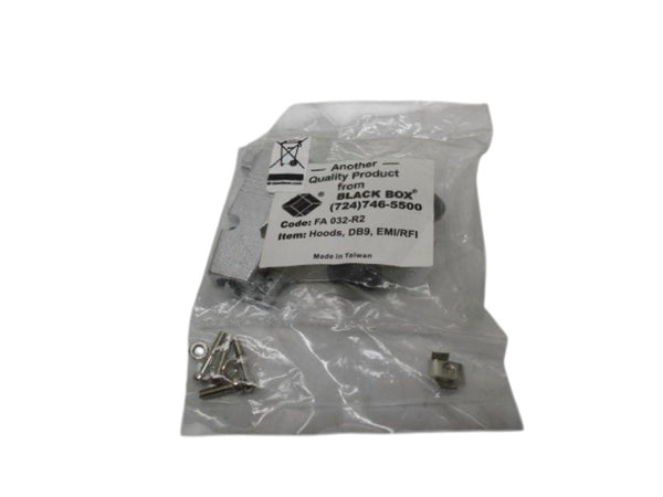 BLACK BOX FA032-R2 HOOD DB9 EMI/RFI  NSMP