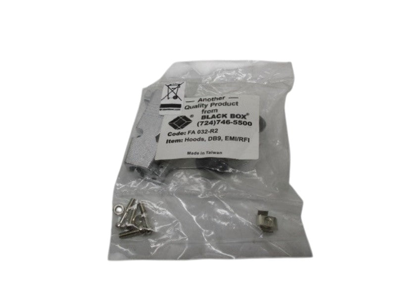BLACK BOX FA032-R2 HOOD DB9 EMI/RFI  NSMP