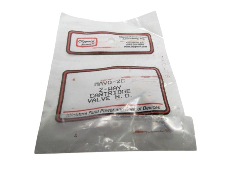 CLIPPARD MAVO-2C 2-WAY CARTRIDGE VALVE  NSMP