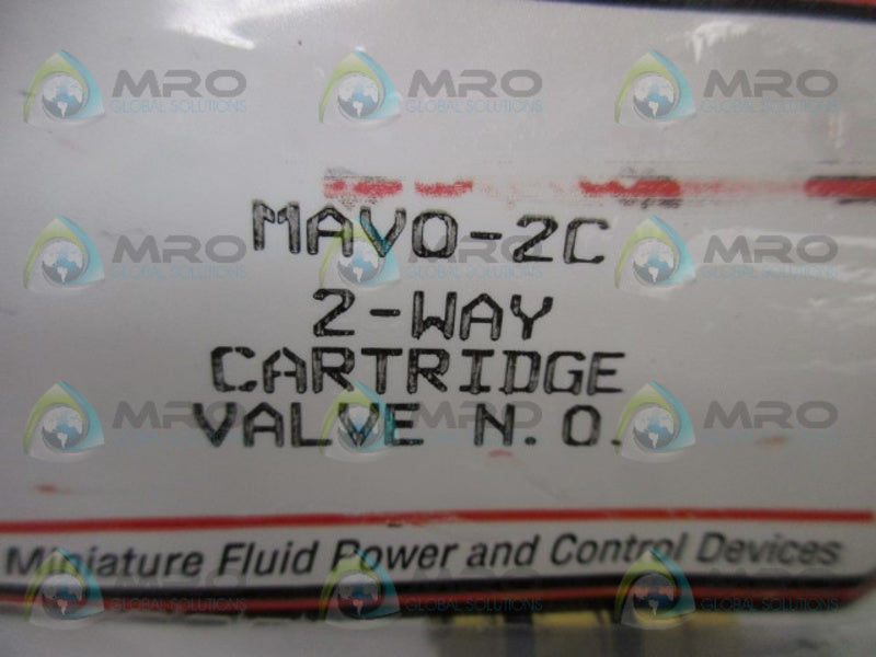 CLIPPARD MAVO-2C 2-WAY CARTRIDGE VALVE  NSMP