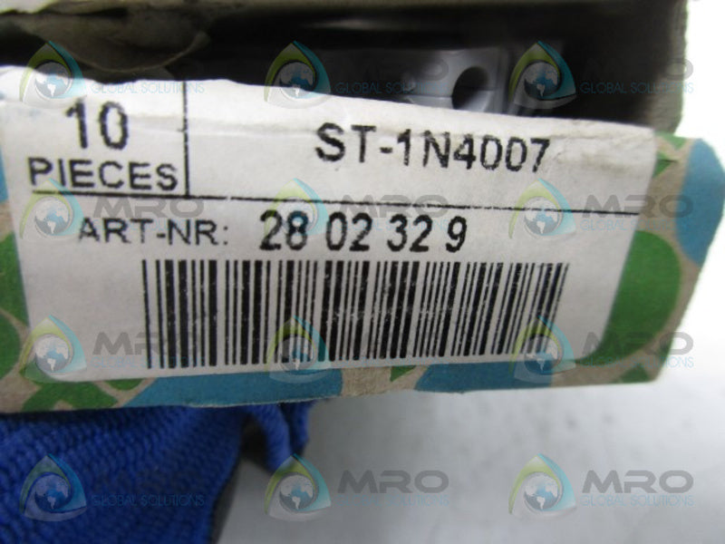 PHOENIX CONTACT ST-1N4007 TERMINAL BLOCK TOOL ACCESSORY (IN BOX)  NSNP