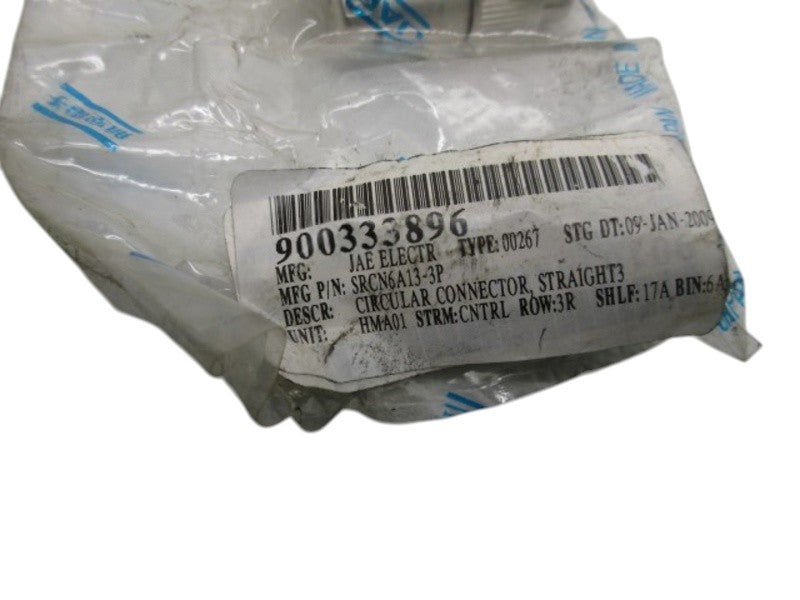JAE SRCN6A13-3P CIRCULAR CONNECTOR STRAIGHT  NSMP