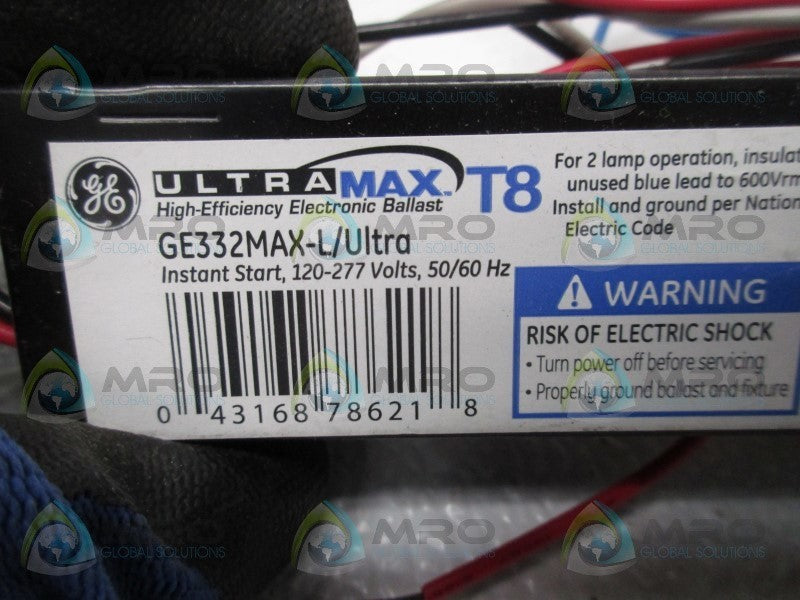 GENERAL ELECTRIC GE332MAX-L/ULTRA ELECTRONIC BALLAST  NSNP