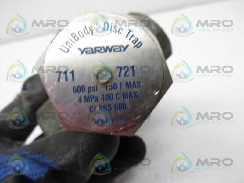 YARWAY 110823-09 600PSI STEAM TRAP 1/2"  UNMP