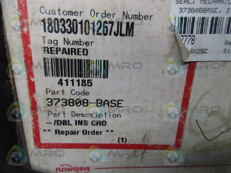 FLOWSERVE 373808-BASE MECHANICAL SEAL KIT  NSMP