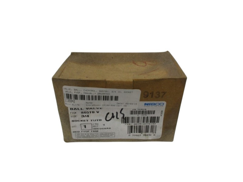 NIBCO S65TBV SOCKET TUTB BALL VALVE 3/4"  NSMP