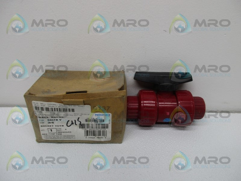 NIBCO S65TBV SOCKET TUTB BALL VALVE 3/4"  NSMP