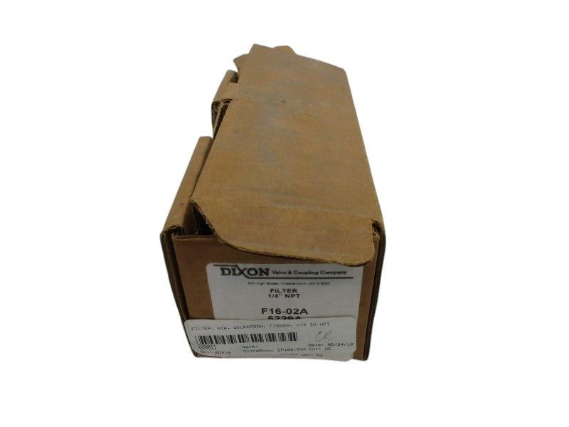 DIXON F16-02A COMPACT AIRLINE FILTER 1/4"  NSMP